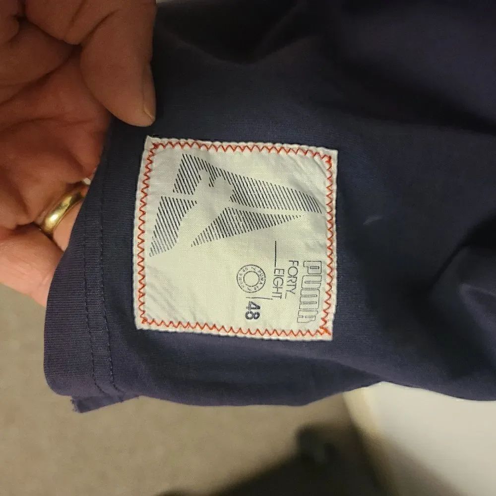 Blue puma polo - Large - Like New - Picture 5 of 5